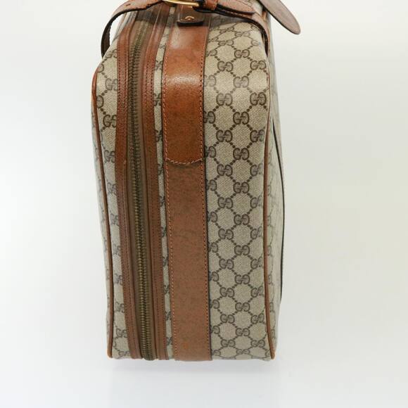 GUCCI GG Supreme Boston Bag Pvc Beige - Picture 5 of 16